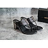 Rocia Black Women Block Heel Kolhapuris