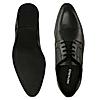 Imperio Brown Mens Formal Textured Leather Lace Up Shoes