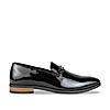 Imperio Black Men Patent Leather Formal Slip Ons