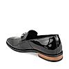 Imperio Black Men Patent Leather Formal Slip Ons