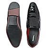 Regal Black Mens Crocodile Leather Slip Ons