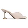 Rocia Beige Women Vinyl Stilettos