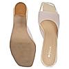 Rocia Beige Women Vinyl Stilettos