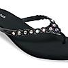 Rocia Black Women Diamante Flats