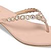 Rocia Rose Gold Women Diamante Flats