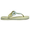 Sole Threads Womens Green Summer Bling Sandals