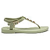 Sole Threads Womens Green Summer Sandals