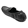 Imperio Black Men Flexible Casual Leather Loafers