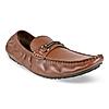 Imperio Tan Men Flexible Casual Leather Loafers