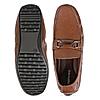 Imperio Tan Men Flexible Casual Leather Loafers