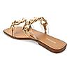 Rocia Camel Women Casual Chain Flats