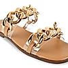 Rocia Camel Women Casual Chain Flats