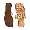 Rocia Camel Women Casual Chain Flats