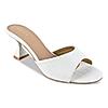 Rocia White Women Croco Textured Stiletto