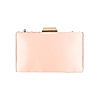 Rocia Peach Women Heavy Embellished Feather Bag