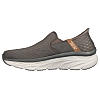 SKECHERS BROWN MENS D'LUX WALKER - ORFORD