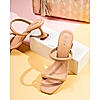 Rocia Beige Women Strappy Stilettos