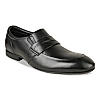 Imperio Black Men Leather Formal Slip On Shoes