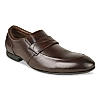 Imperio Brown Men Leather Formal Slip On Shoes