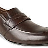 Imperio Brown Men Leather Formal Slip On Shoes