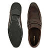 Imperio Brown Men Leather Formal Slip On Shoes