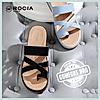 ROCIA BLUE WOMEN COMFORT PATENT FLATS