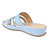 ROCIA BLUE WOMEN COMFORT PATENT FLATS