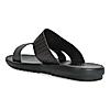 Regal Brown Mens Casual Textured Leather Sandals