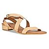 Rocia Rose Gold Women Criss Cross Gladiator Sandals