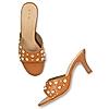 Rocia Tan Women Rivet Studded Stilettos