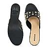 Rocia Black Women Rivet Studded Stilettos