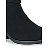 Rocia Black Women Suede Block Heel Boots