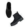 Rocia Black Women Suede Chelsea Boots