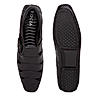 Regal Black Men Flexible Casual Leather Sandals