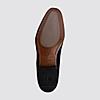 LANGUAGE BLACK MEN VELVET FORMAL SLIP-ON SHOES