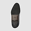 LANGUAGE BROWN MEN LEATHER FORMAL SLIP-ON SHOES