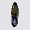 LANGUAGE OLIVE MEN LEATHER FORMAL LACE-UP SHOES