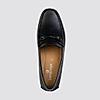 LANGUAGE BLACK MEN LEATHER LOAFERS