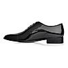 LANGUAGE BLACK MEN LEATHER FORMAL LACE-UP SHOES