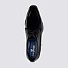 LANGUAGE BLACK MEN LEATHER FORMAL LACE-UP SHOES