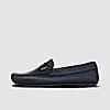 LANGUAGE BLACK MEN LEATHER LOAFERS