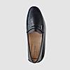 LANGUAGE BLACK MEN LEATHER LOAFERS