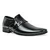 Regal Black Mens Formal Textured Leather Slip On Shoes