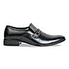 Regal Black Mens Formal Textured Leather Slip On Shoes