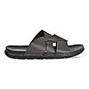 Regal Brown Mens Casual Textured Leather Sandals