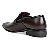 Regal Maroon Mens Formal Textured Leather Slip On Shoes