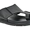 Regal Black Mens Casual Leather Sandals