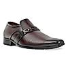 Regal Maroon Mens Formal Textured Leather Slip On Shoes