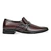 Regal Maroon Mens Formal Textured Leather Slip On Shoes