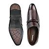 Regal Maroon Mens Formal Textured Leather Slip On Shoes